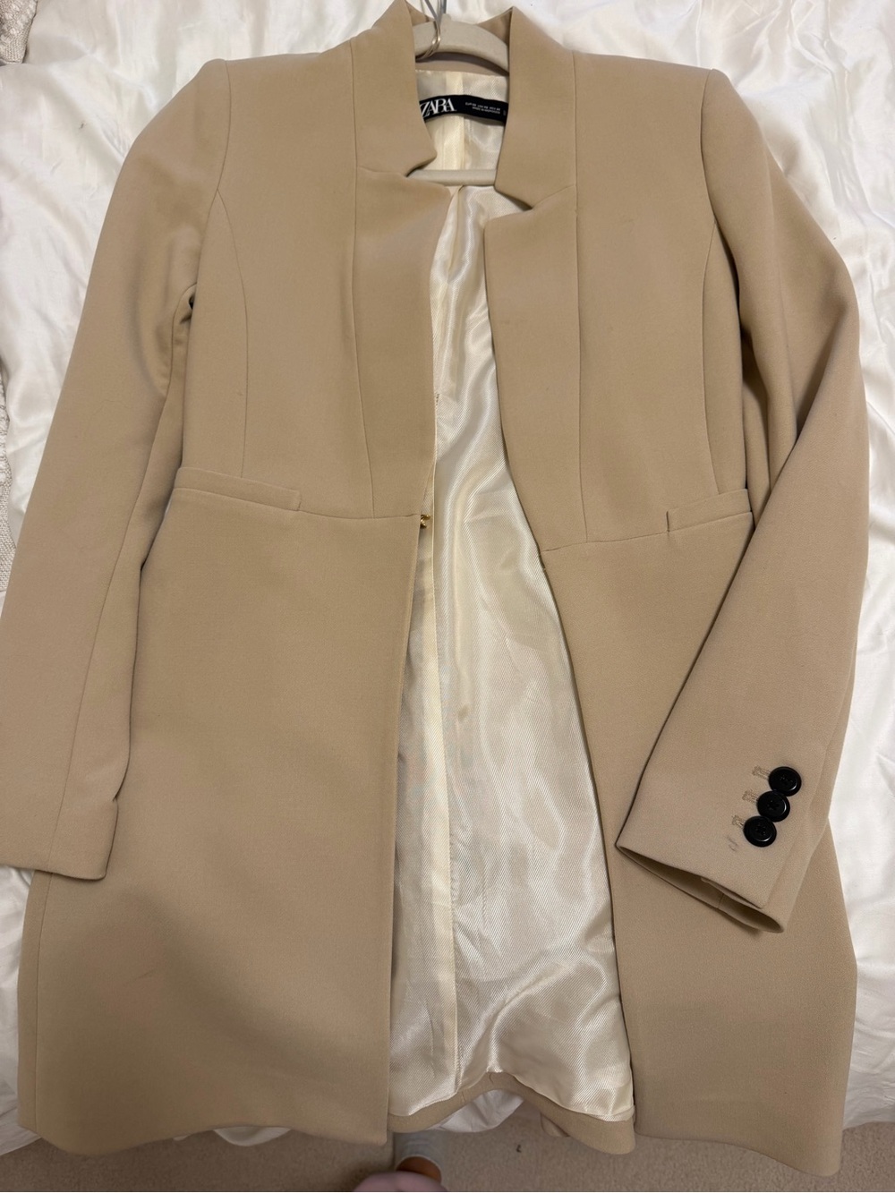 Zara Beige Women’s Blazer Jacket